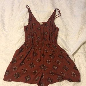 Amuse Society boho romper - size L